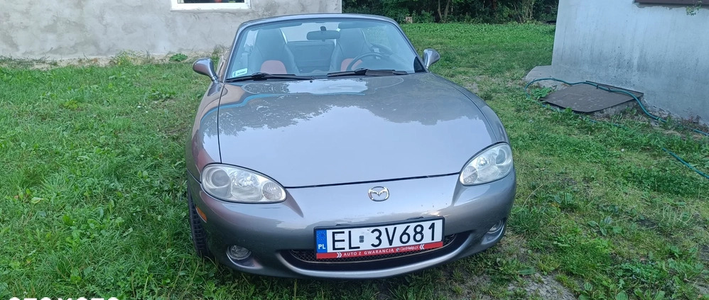 Mazda MX-5 cena 23900 przebieg: 182896, rok produkcji 2004 z Łódź małe 106